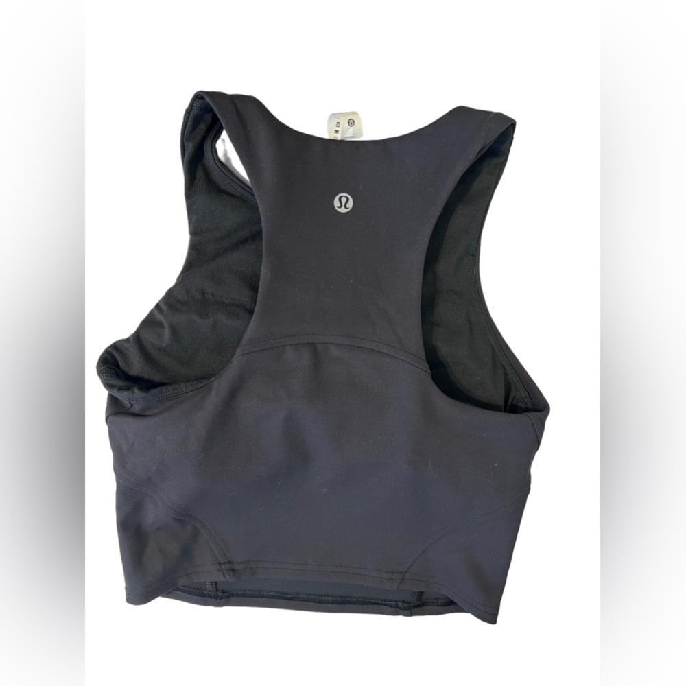 Lululemon Invigorate Training Tank Top in Black Sz 2 - Picture 4 of 7